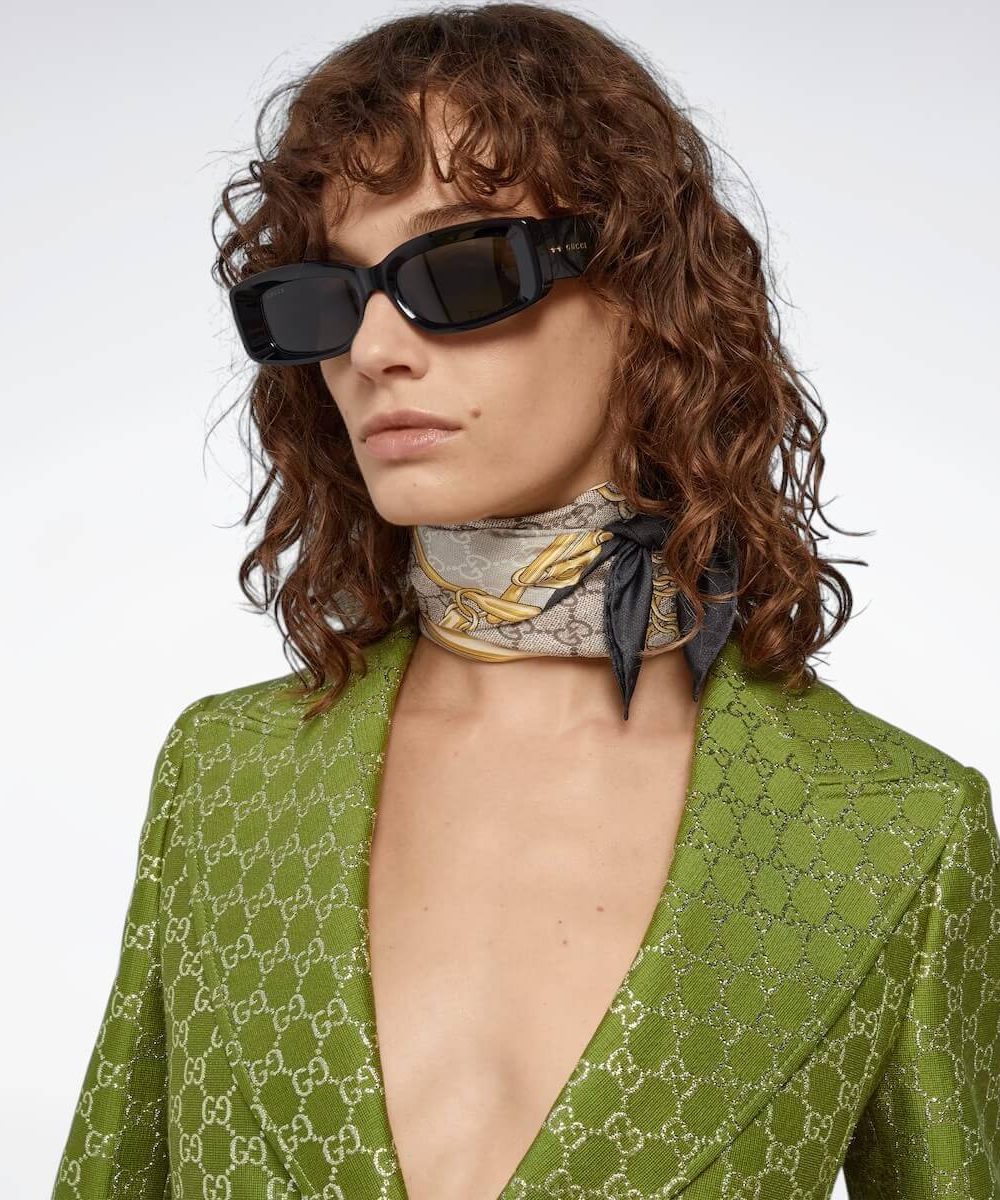 Gucci Square 70cm Silk Scarf (Random Style)