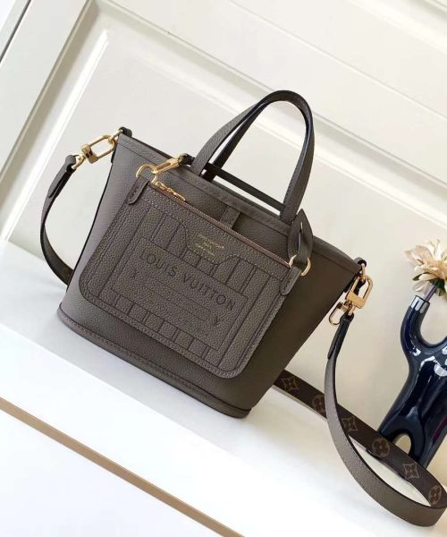 1:1 Replica Louis Vuitton LV Neverfull Bandoulière Inside Out BB Monogram Luxury Women Bag M12109 24cm