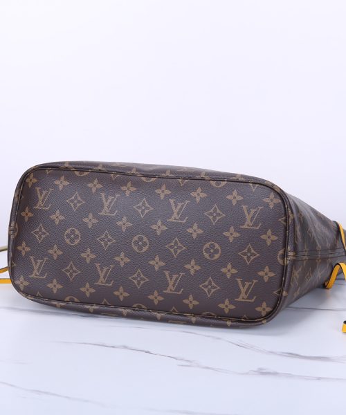 1:1 Replica Louis Vuitton LV Neverfull Bandoulière Inside Out MM Monogram Luxury Women Bag M12779 31cm/ 12.2in