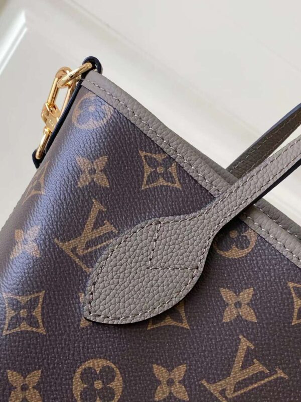 1:1 Replica Louis Vuitton LV Neverfull Bandoulière Inside Out BB Monogram Luxury Women Bag M12109 24cm