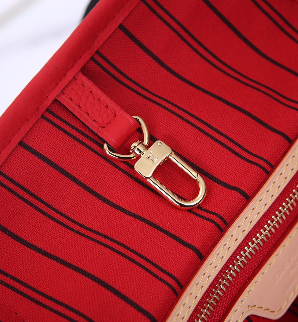 1:1 Replica Louis Vuitton LV Neverfull Bandoulière Inside Out MM Monogram Luxury Women Bag M12708 31cm/ 12.2in