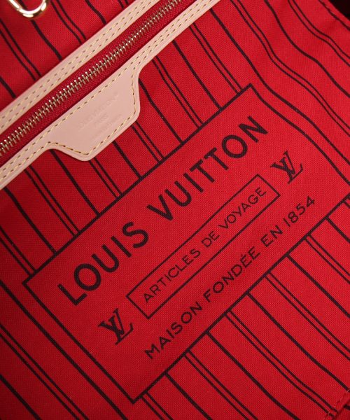 1:1 Replica Louis Vuitton LV Neverfull Bandoulière Inside Out MM Monogram Luxury Women Bag M12708 31cm/ 12.2in