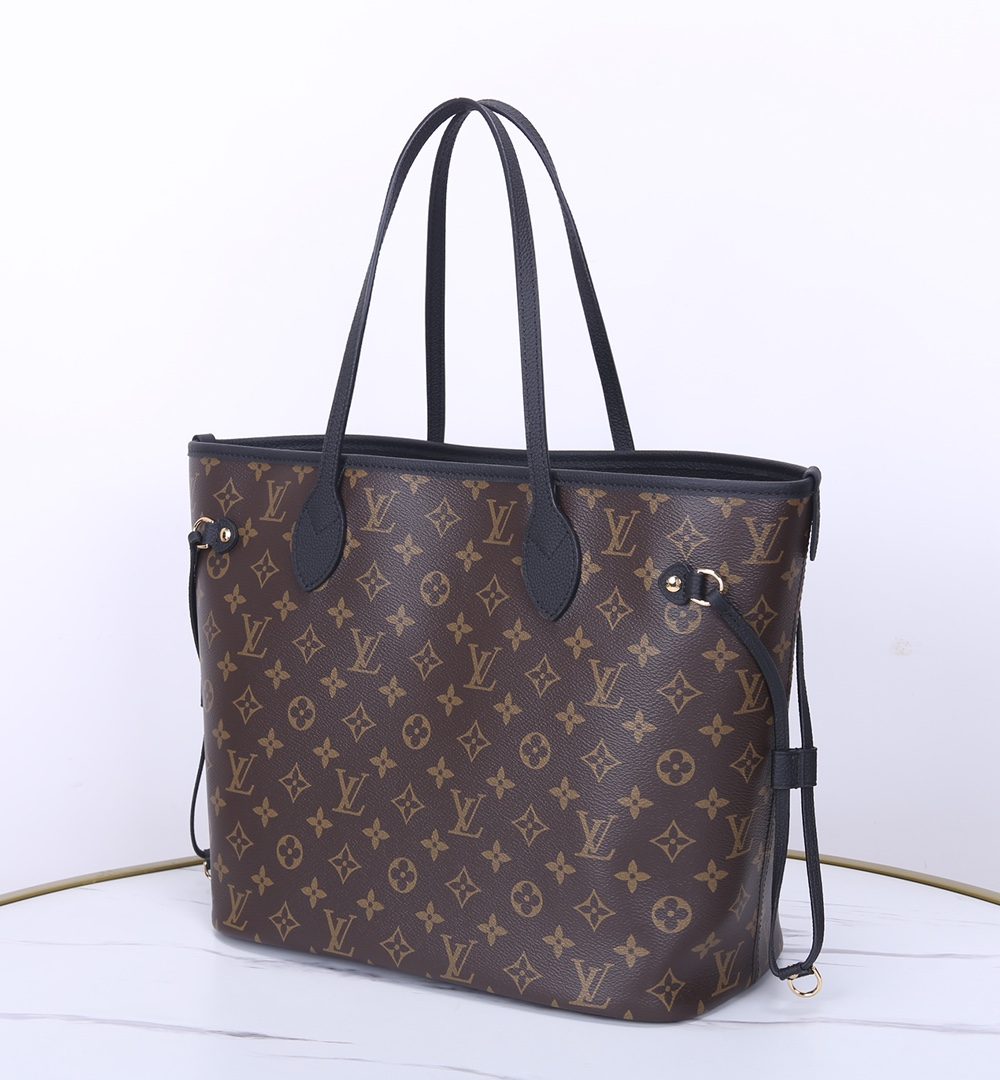 1:1 Replica Louis Vuitton LV Neverfull Inside Out MM Other Leathers Luxury Women Bag M11946 31cm/ 12.2in
