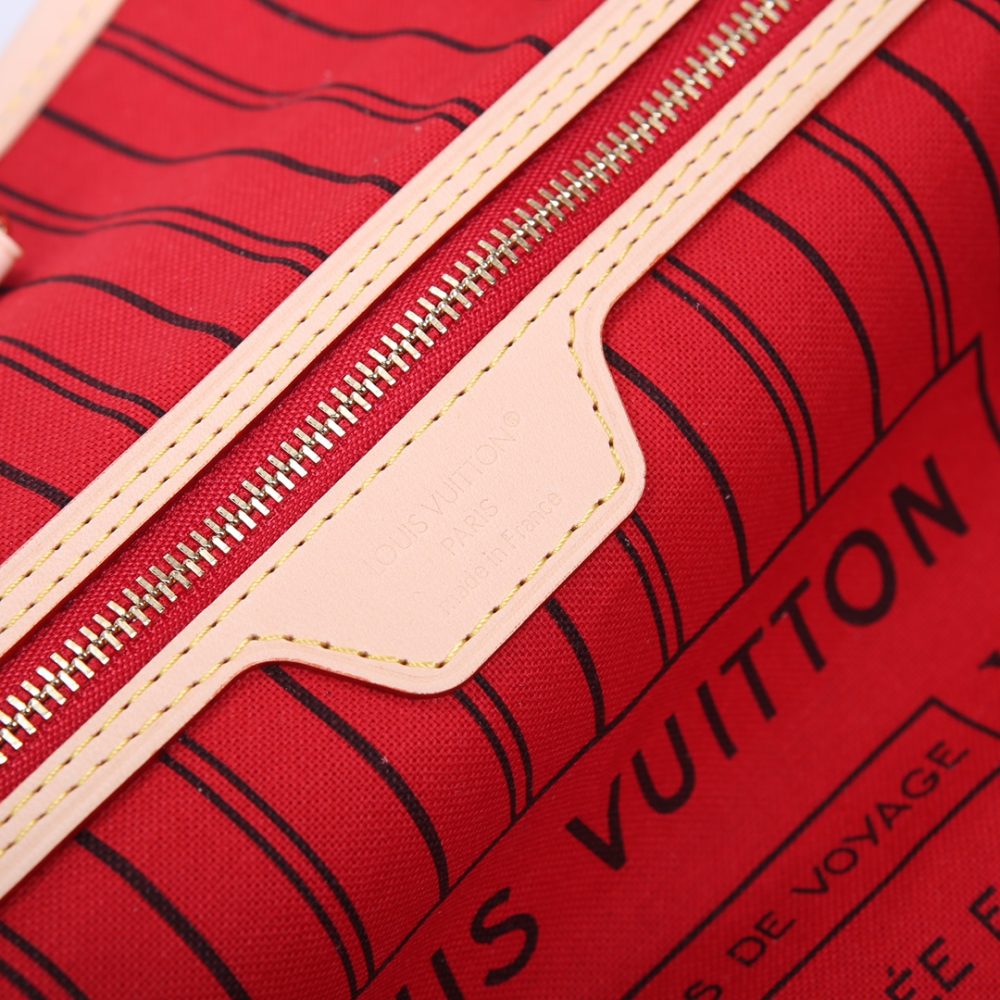 1:1 Replica Louis Vuitton LV Neverfull Bandoulière Inside Out MM Monogram Luxury Women Bag M12096 31cm/ 12.2in - Image 10