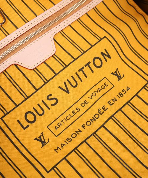 1:1 Replica Louis Vuitton LV Neverfull Bandoulière Inside Out MM Monogram Luxury Women Bag M12779 31cm/ 12.2in