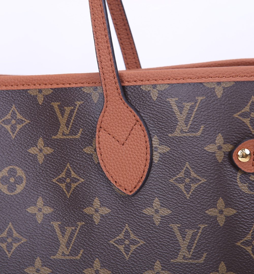 1:1 Replica Louis Vuitton LV Neverfull Inside Out MM Other Leathers Luxury Women Bag M12061 31cm/ 12.2in