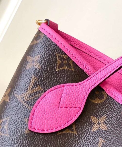 1:1 Replica Louis Vuitton LV Neverfull Bandoulière Inside Out BB Monogram Luxury Women Bag M12106 24cm