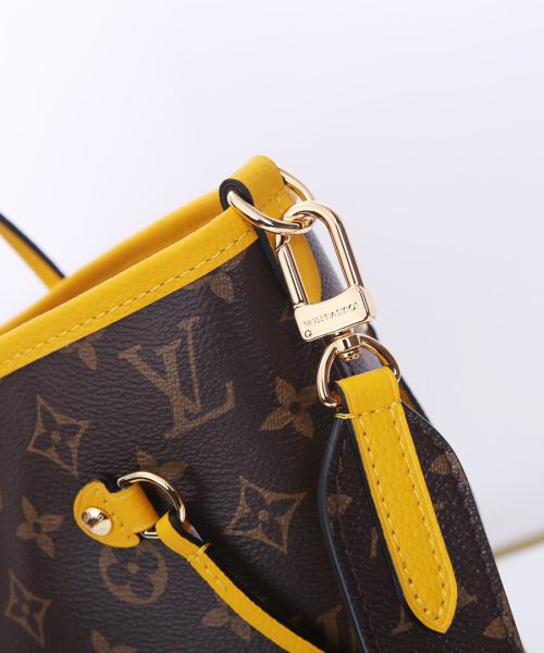 1:1 Replica Louis Vuitton LV Neverfull Bandoulière Inside Out MM Monogram Luxury Women Bag M12779 31cm/ 12.2in