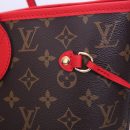 1:1 Replica Louis Vuitton LV Neverfull Bandoulière Inside Out MM Monogram Luxury Women Bag M12708 31cm/ 12.2in