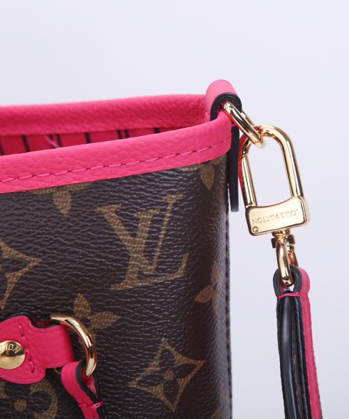 1:1 Replica Louis Vuitton LV Neverfull Bandoulière Inside Out MM Monogram Luxury Women Bag M12707 31cm/ 12.2in