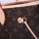 1:1 Replica Louis Vuitton LV Neverfull Bandoulière Inside Out MM Monogram Luxury Women Bag M12096 31cm/ 12.2in