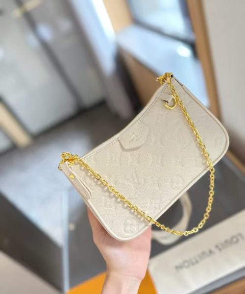 1:1 Replica Louis Vuitton LV Easy Pouch On Strap Monogram Empreinte Luxury Women Bag M81066