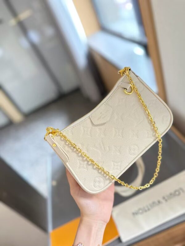 1:1 Replica Louis Vuitton LV Easy Pouch On Strap Monogram Empreinte Luxury Women Bag M81066