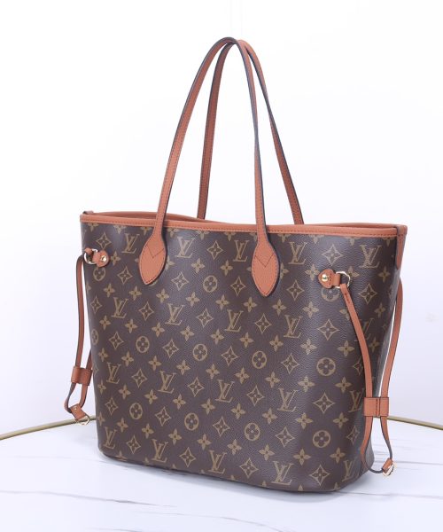 1:1 Replica Louis Vuitton LV Neverfull Inside Out MM Other Leathers Luxury Women Bag M12061 31cm/ 12.2in
