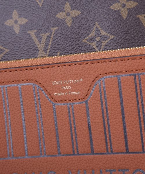1:1 Replica Louis Vuitton LV Neverfull Inside Out MM Other Leathers Luxury Women Bag M12061 31cm/ 12.2in
