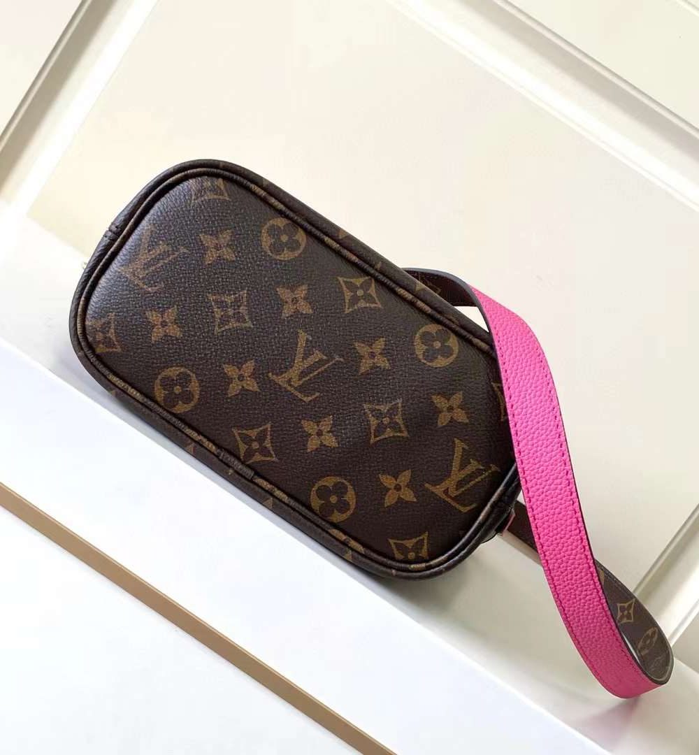 1:1 Replica Louis Vuitton LV Neverfull Bandoulière Inside Out BB Monogram Luxury Women Bag M12106 24cm
