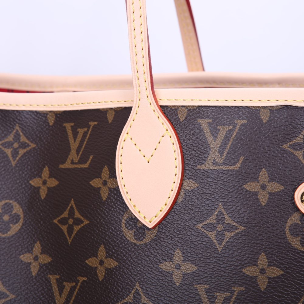 1:1 Replica Louis Vuitton LV Neverfull Bandoulière Inside Out MM Monogram Luxury Women Bag M12096 31cm/ 12.2in - Image 6
