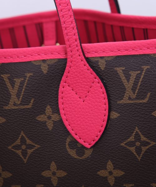 1:1 Replica Louis Vuitton LV Neverfull Bandoulière Inside Out MM Monogram Luxury Women Bag M12707 31cm/ 12.2in