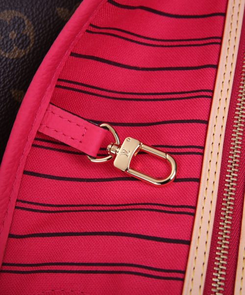 1:1 Replica Louis Vuitton LV Neverfull Bandoulière Inside Out MM Monogram Luxury Women Bag M12707 31cm/ 12.2in