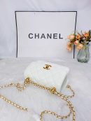 [REP 1:1] Chanel 21 White luxury Bag  For Women, Women's Bags 22cm