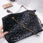 [REP 1:1] Chanel New Style Camelia genuine leather shoulder crossbody bag luxury Bag  For Women, Women's Bags 32cm