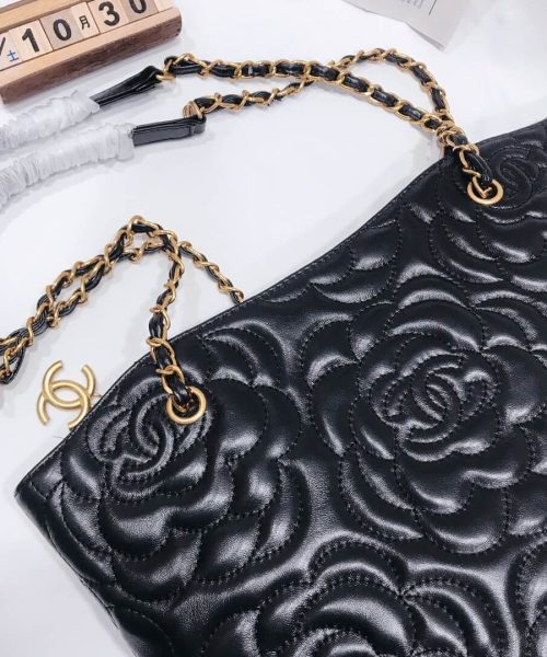 [REP 1:1] Chanel New Style Camelia genuine leather shoulder crossbody bag luxury Bag  For Women, Women's Bags 32cm