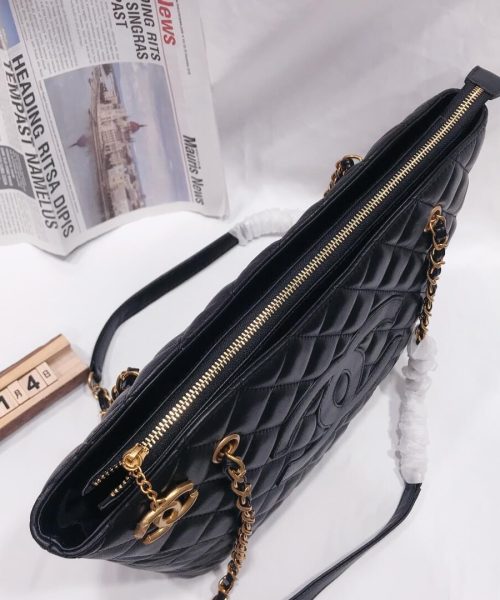 [REP 1:1] Chanel CF2 Series Sheep Leather Tote Bag luxury Bag  For Women, Women's Bags 32cm