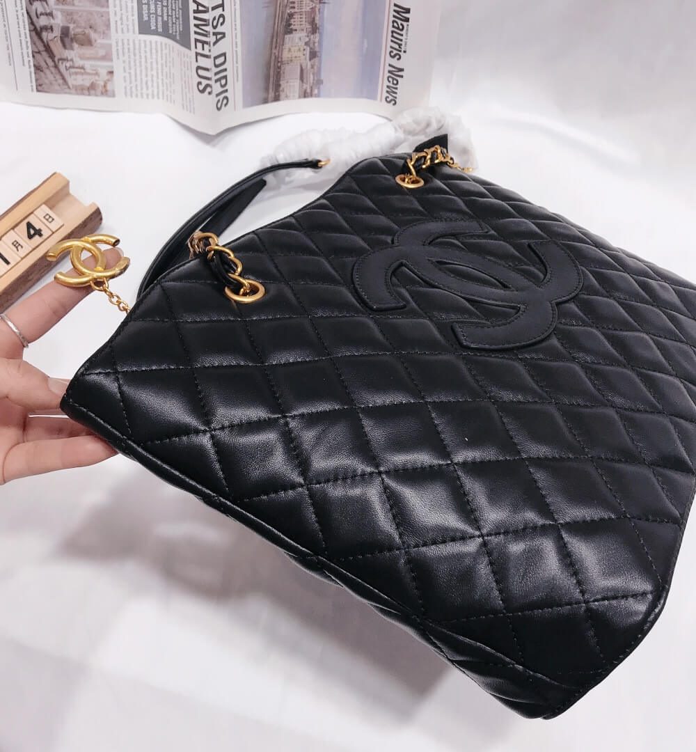 [REP 1:1] Chanel CF2 Series Sheep Leather Tote Bag luxury Bag  For Women, Women's Bags 32cm