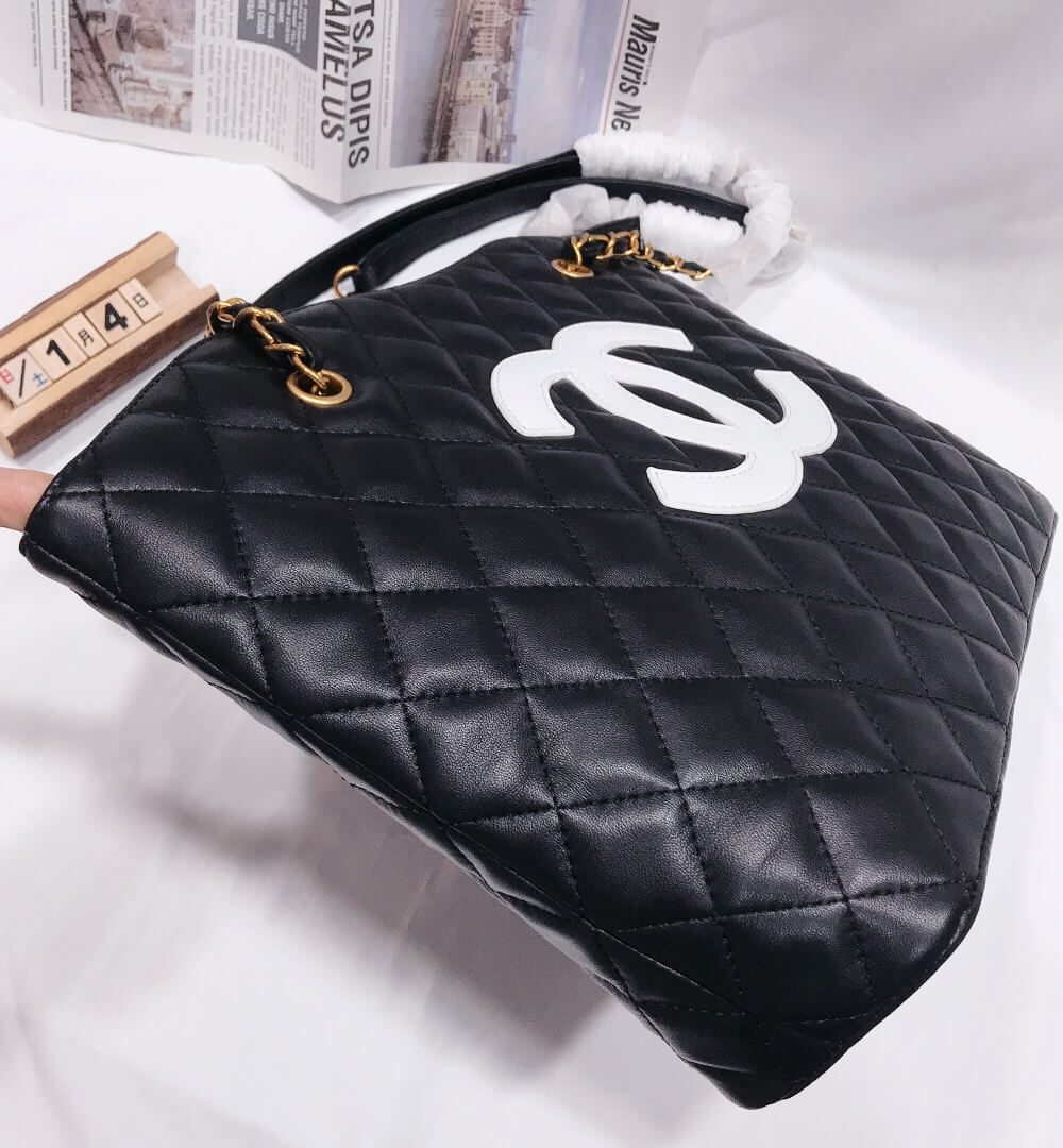 [REP 1:1] Chanel CF1 Series Sheep Leather Tote Bag luxury Bag  For Women, Women's Bags 32cm