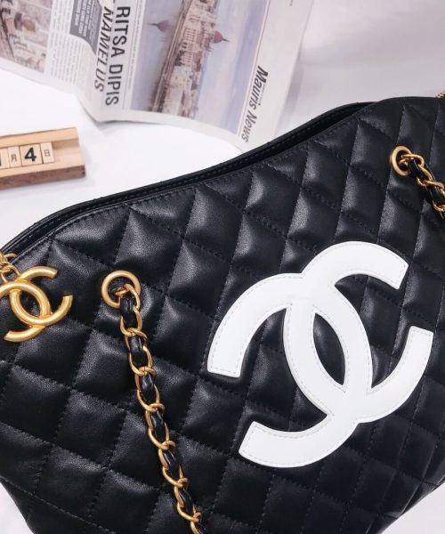 [REP 1:1] Chanel CF1 Series Sheep Leather Tote Bag luxury Bag  For Women, Women's Bags 32cm