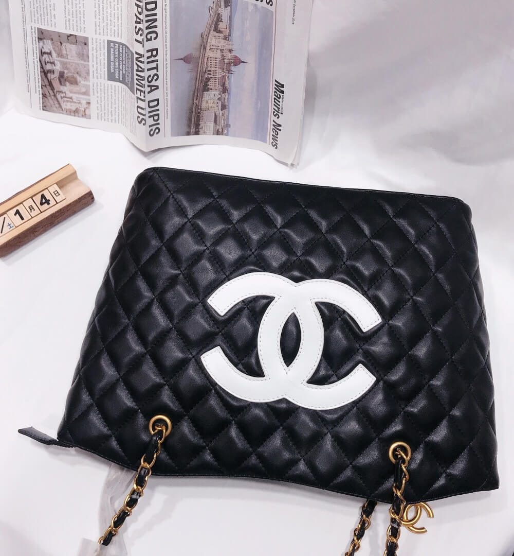 [REP 1:1] Chanel CF1 Series Sheep Leather Tote Bag luxury Bag  For Women, Women's Bags 32cm