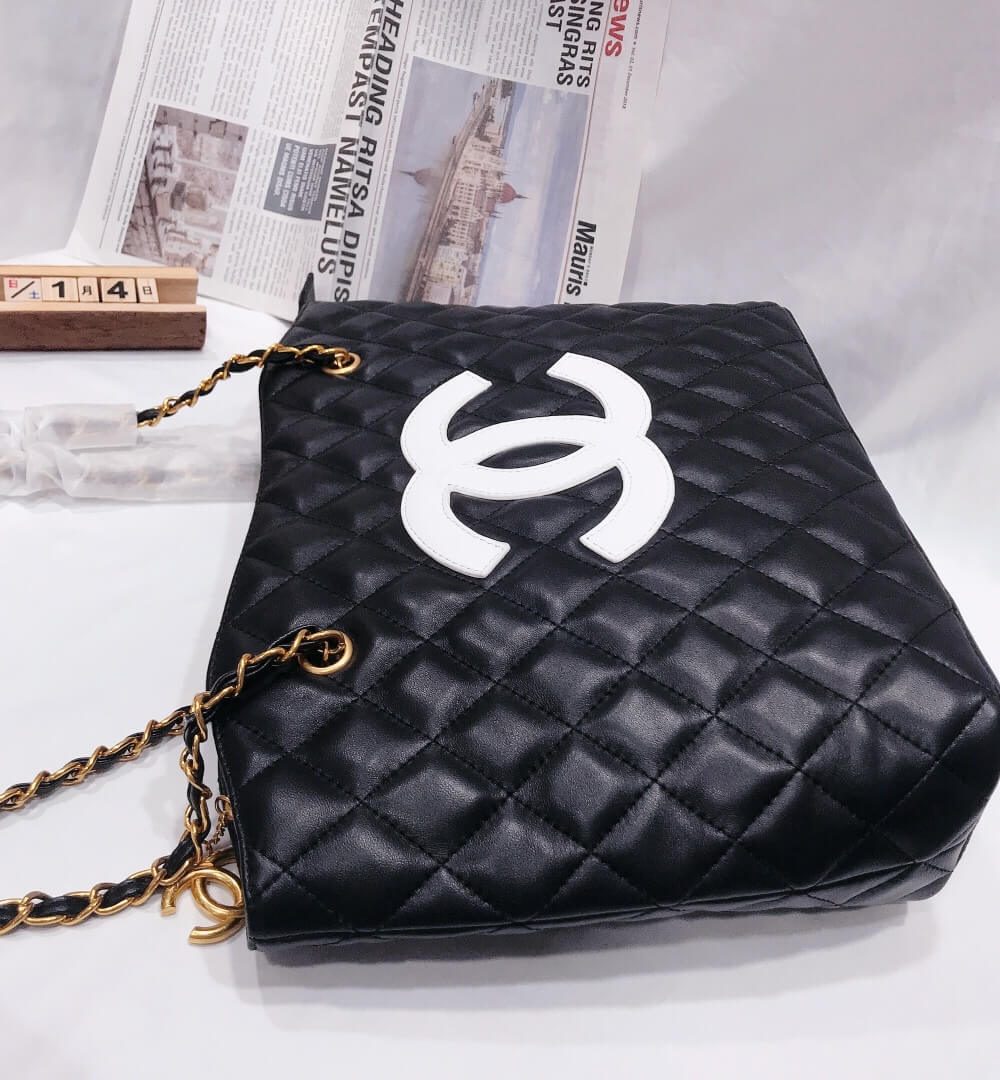 [REP 1:1] Chanel CF1 Series Sheep Leather Tote Bag luxury Bag  For Women, Women's Bags 32cm