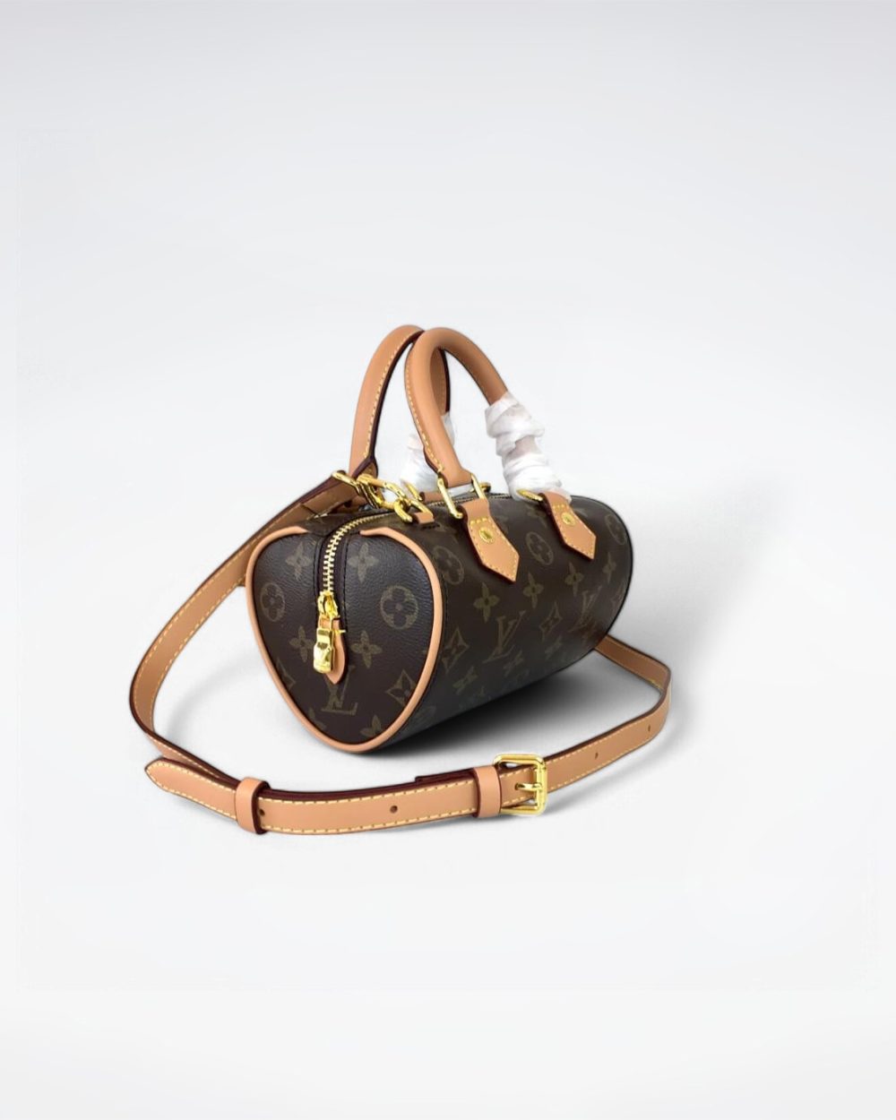 1:1 Replica Louis Vuitton LV Nano Speedy Dating Monogram Luxury Bag For Women M13226 - 18 cm