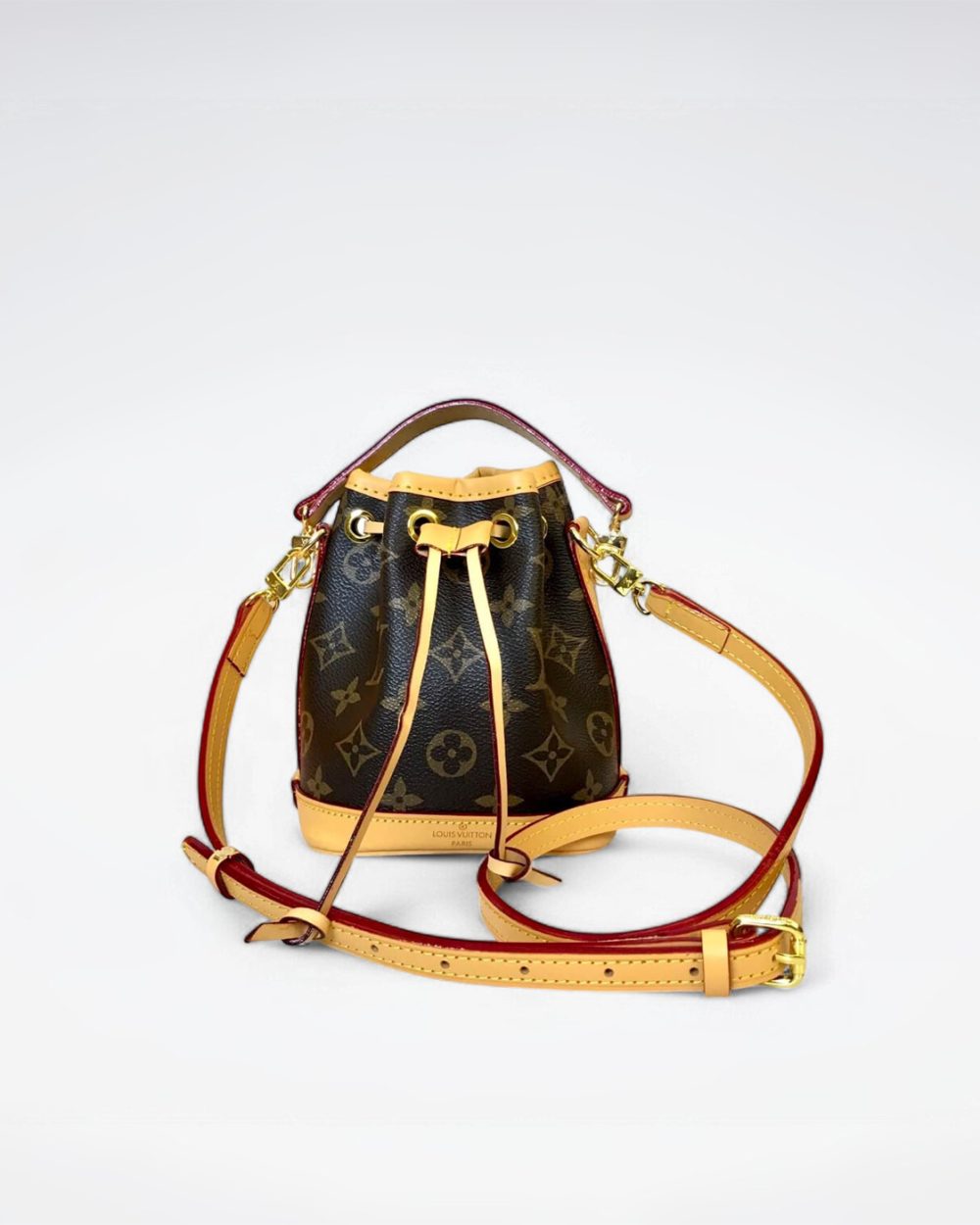 1:1 Replica Louis Vuitton LV Nano Noe Monogram Luxury Bag For Women M81266 - 16 cm