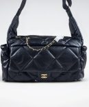 [REP 1:1] Chanel 24N Ski Series Nylon Fabric Large Sheep Pattern luxury Bag  For Women, Women's Bags 44cm