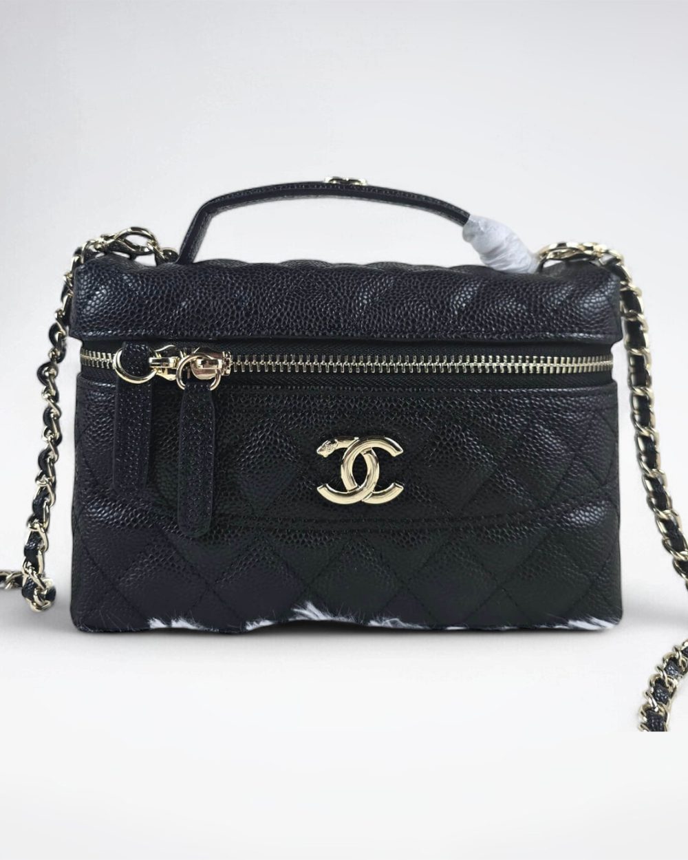 [REP 1:1] Chanel Mini Exquisite small chain clutch bag Black luxury Bag  For Women, Women's Bags 19.5 cm