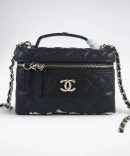 [REP 1:1] Chanel Mini Exquisite small chain clutch bag Black luxury Bag  For Women, Women's Bags 19.5 cm