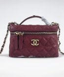 [REP 1:1] Chanel Mini Exquisite small chain clutch bag Red luxury Bag  For Women, Women's Bags 19.5 cm