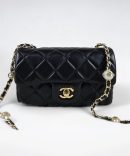 [REP 1:1] Chanel Mini Love Flap Bag Black luxury Bag For Women, Women’s Bags 20cm