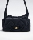 [REP 1:1] Chanel Ski series hobo small flannel luxury Bag  For Women, Women's Bags 32cm
