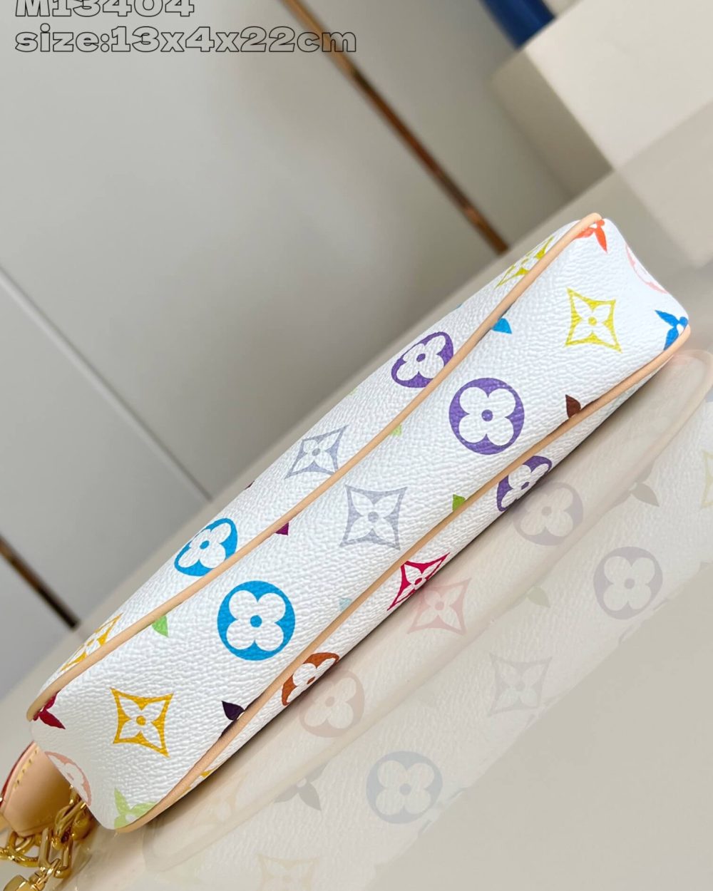 1:1 Replica Louis Vuitton LV x TM Pochette Accessories Autres Toiles Monogram Luxury Bag For Women M13404 - 22 cm