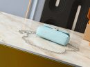 1:1 Replica Louis Vuitton LV Nano Madeleine Bicolor Monogram Empreinte Leather Luxury Bag For Women M12211  - 21cm