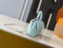1:1 Replica Louis Vuitton LV Nano Madeleine Bicolor Monogram Empreinte Leather Luxury Bag For Women M12211  - 21cm
