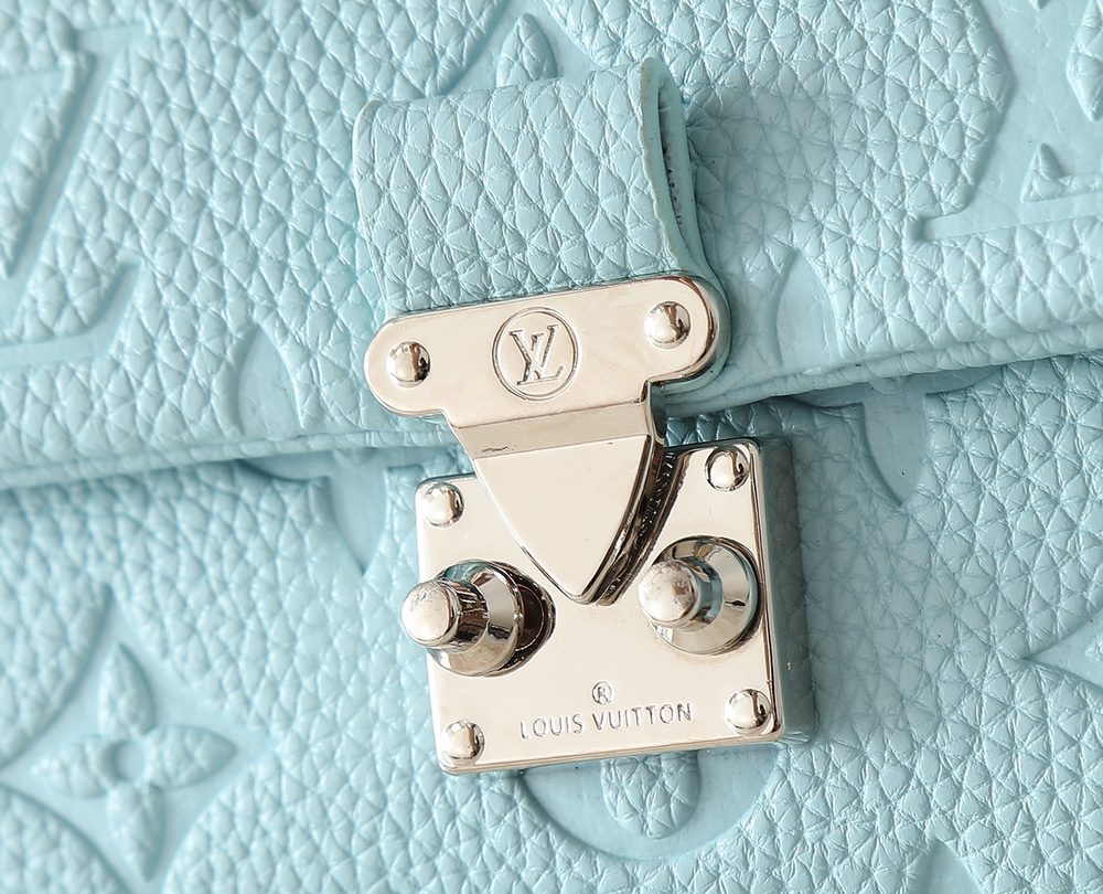 1:1 Replica Louis Vuitton LV Nano Madeleine Bicolor Monogram Empreinte Leather Luxury Bag For Women M12211  - 21cm