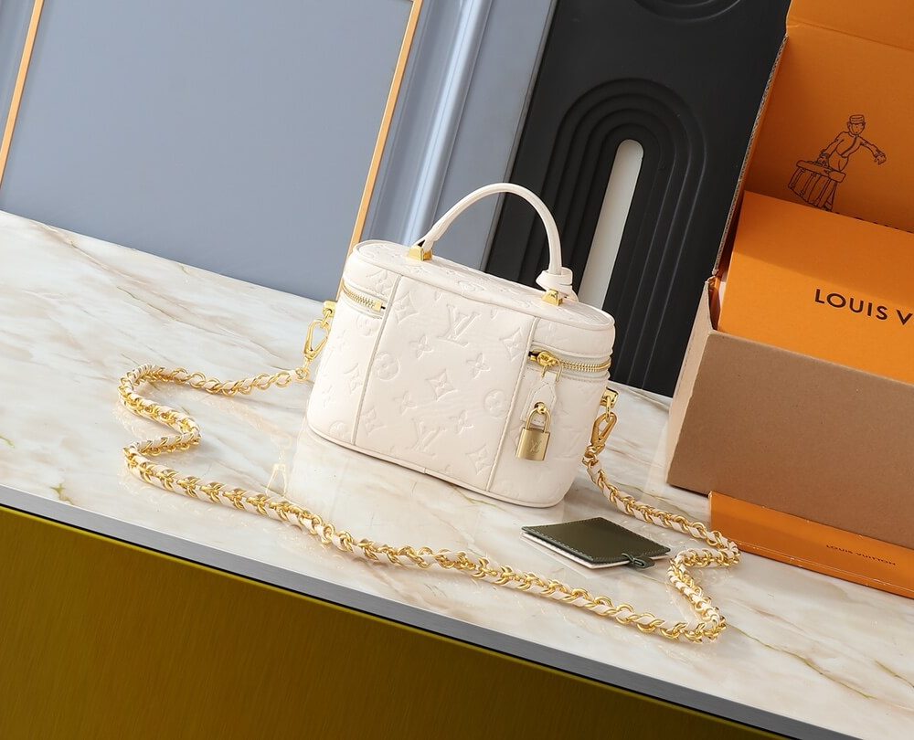 1:1 Replica Louis Vuitton LV Vanity PM H32 Luxury Bag For Women M25219 - 19 cm