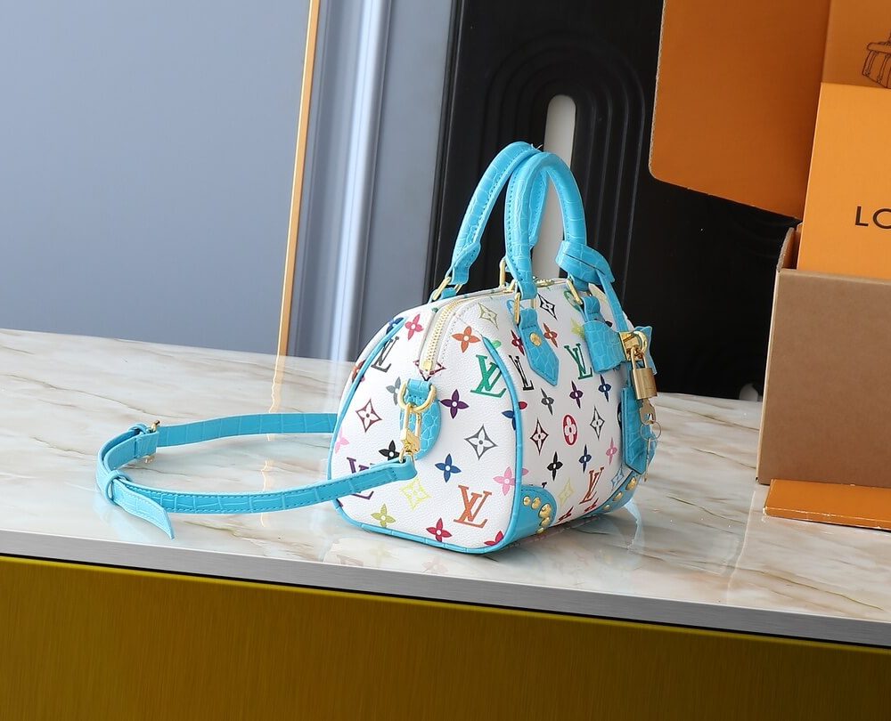 1:1 Replica Louis Vuitton LV Speedy Bandoulière 20 2 Luxury Bag For Women M58953 M46234 M46222 - 20.5 cm