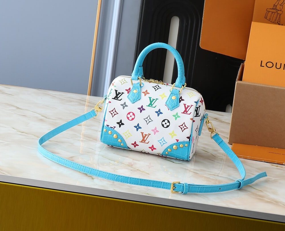 1:1 Replica Louis Vuitton LV Speedy Bandoulière 20 2 Luxury Bag For Women M58953 M46234 M46222 - 20.5 cm