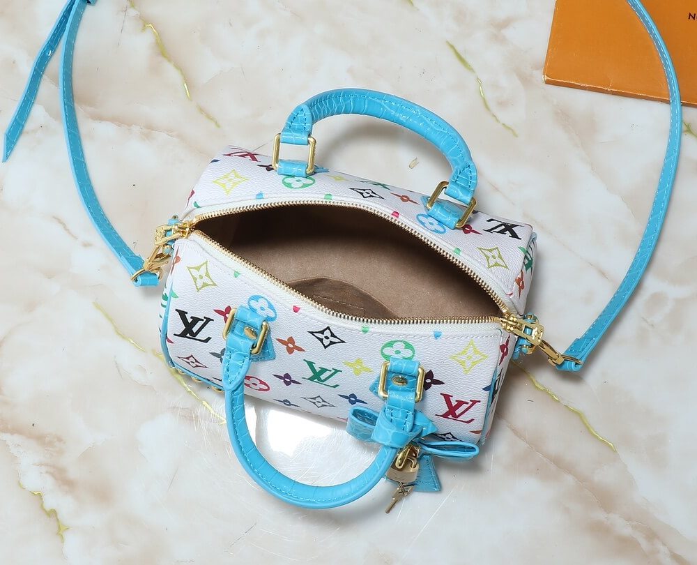 1:1 Replica Louis Vuitton LV Speedy Bandoulière 20 2 Luxury Bag For Women M58953 M46234 M46222 - 20.5 cm