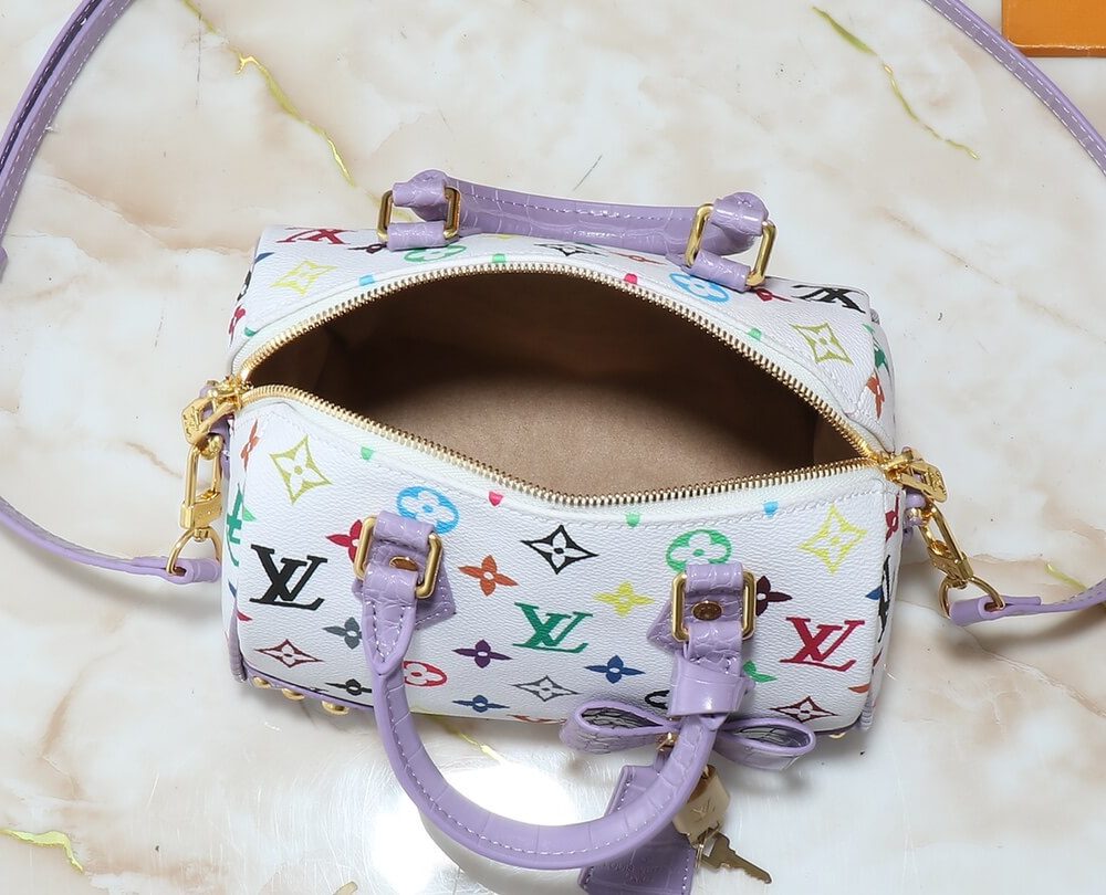 1:1 Replica Louis Vuitton LV Speedy Bandoulière 20 3 Luxury Bag For Women M58953 M46234 M46222 - 20.5 cm