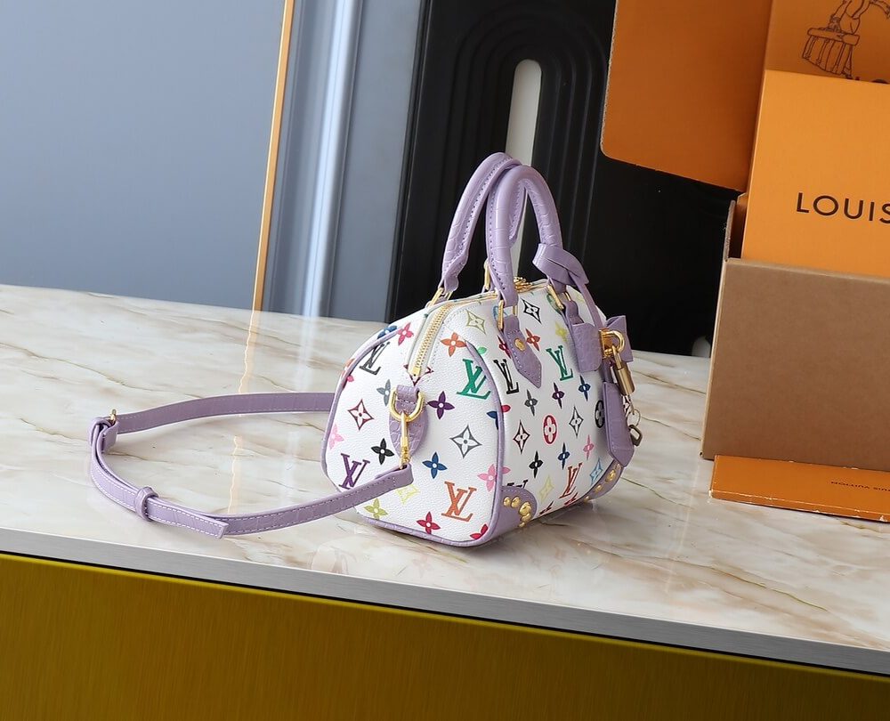 1:1 Replica Louis Vuitton LV Speedy Bandoulière 20 3 Luxury Bag For Women M58953 M46234 M46222 - 20.5 cm